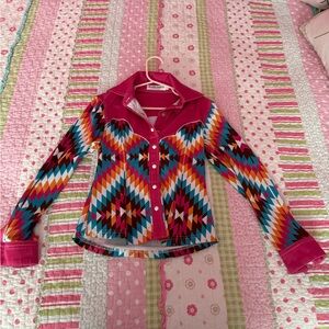 Girls Western Shirt Size XS